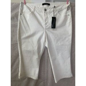 STICH STAR Women's White Capri Size 16 (1200)